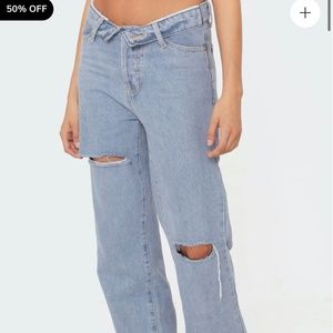Raquel Folded Jeans